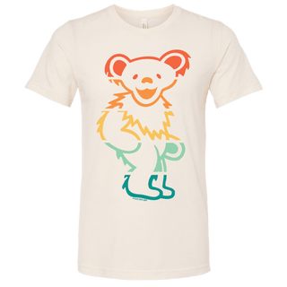 Grateful Dead Retro Stripes Bear Unisex T