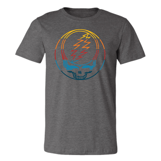 Grateful Dead Retro Stripes Stealie Unisex T