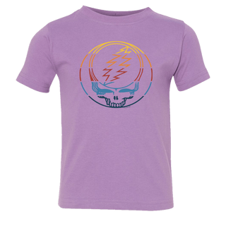 Grateful Dead Retro Stripes Stealie Toddler T