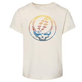 Grateful Dead Retro Stripes Stealie Toddler T