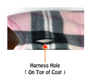 Grateful Dead Blue and Orange Plaid Fleece Dog Coat