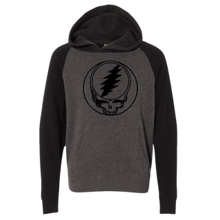 Grateful Dead Stealie Raglan Youth Hoodie