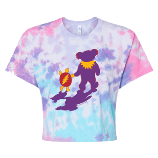 Grateful Dead Terrapin & Bear Women's Crop T