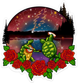 Grateful Dead Large Terrapin Lake Sticker