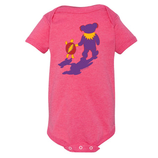 Grateful Dead Terrapin & Bear Short Sleeve Baby One Piece