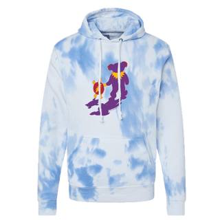Grateful Dead Terrapin & Bear Tie Dye Hoodie