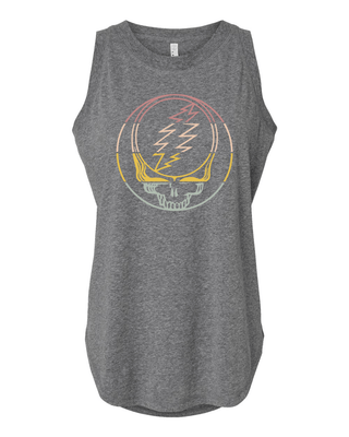 Grateful Dead Sunset Stealie Women's Tank