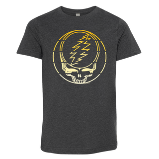 Grateful Dead Yellow Stripes Stealie Youth T