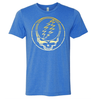 Grateful Dead Yellow Stripes Stealie Unisex T