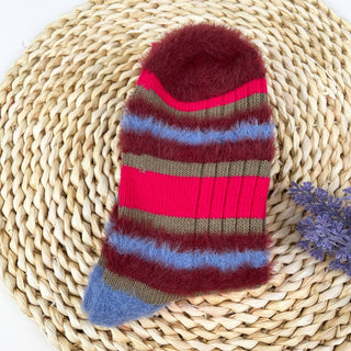 Retro Striped Pattern Socks