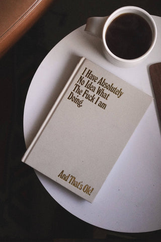 No Idea Linen Bound Journal