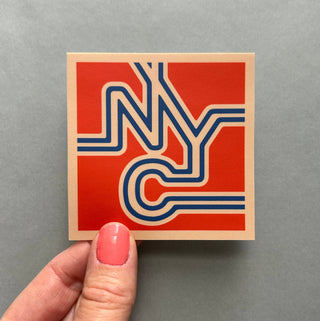 NYC New York City Sticker