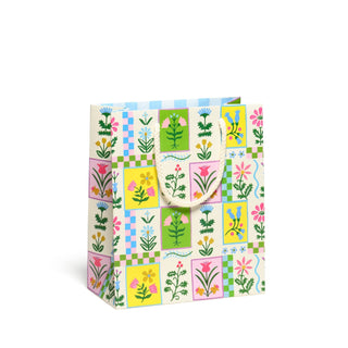 Retro Flower Gift Bag