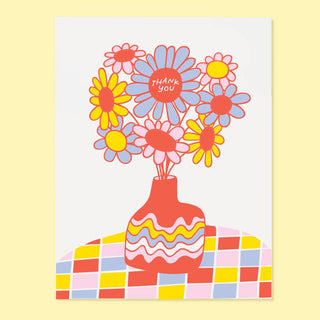 Thank You Vase Greeting Card