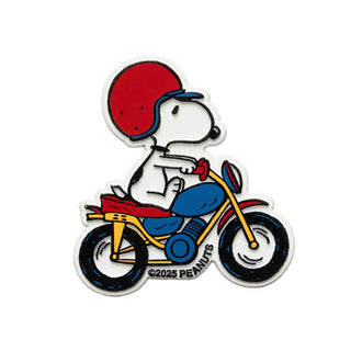 Motorcycle Snoopy Classic Fridge Magnet