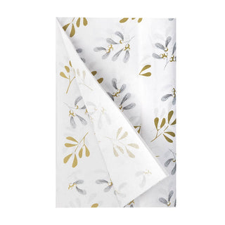 Mistletoe White Christmas Tissue Paper
