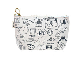 New York City Zipped Pouch