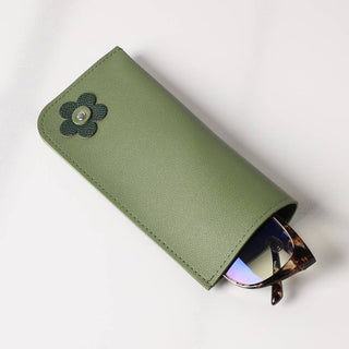 Flower Eyeglasses Case