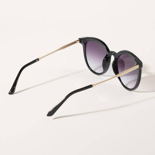 Round Shape Frame Thin Legs Fashion Sunglasses