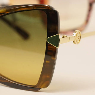 Oversized Half-chunk Minimal Eyeglasses