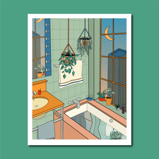 Calm Down Art Print