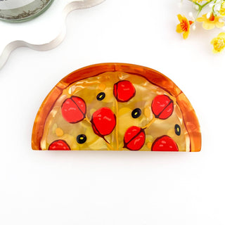 Pizza Hair Claw Clip