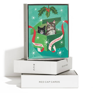 Meowy Christmas Greeting Card