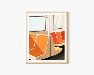 New York Subway Print