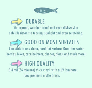 Gnome and Mushroom Vinyl Sticker