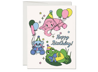Birthday Animals Greeting Card