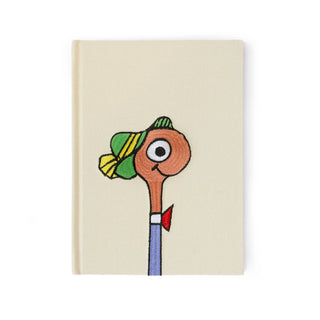 Lowly Worm Embroidered Journal 3P4 x Richard Scarry®