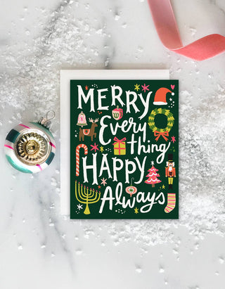 Merry Everything Holiday Greeting Card