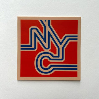 NYC New York City Sticker
