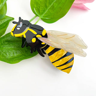 Honeybee Hair Claw Clip
