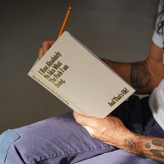 No Idea Linen Bound Journal