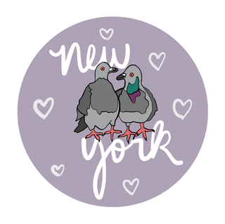 New York City Pigeon Sticker