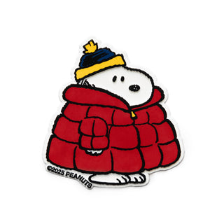 Snoopy Puffy Coat Classic Fridge Magnet