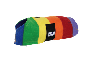 Rainbow Pride Fleece Dog Coat / Snug Pups | Little Hippie