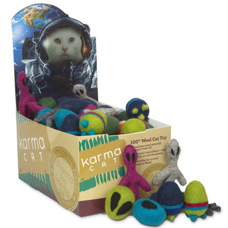 Space Cat Wool Pet Toy