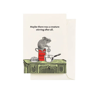 Stirring Mouse Holiday Cards