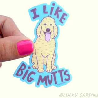 I like Big Mutts Dog Vinyl Sticker