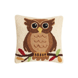Fall Owl Hook Pillow