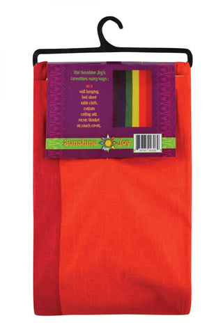 Pride Flag Cotton Tapestry