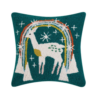 Festive Fawn Hook Pillow