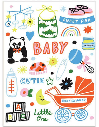 Symbols Baby Card