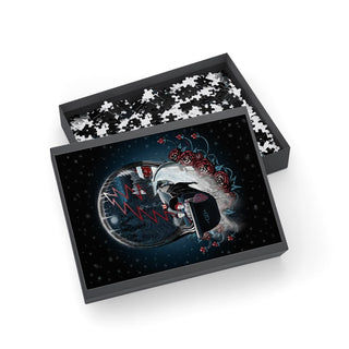 Grateful Dead Winter Sleigh Steal Your Face Puzzle