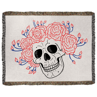 Grateful Dead Bertha Woven Cotton Blanket
