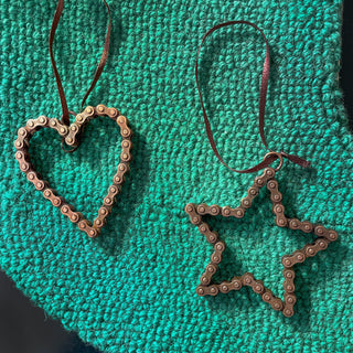 Bike Chain Ornament