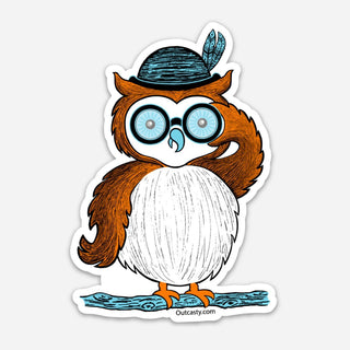 Buffalo Bill Owl Phish Sticker