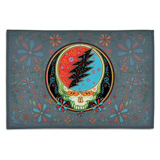 Grateful Dead Calaveras Steal Your Face Area Rug